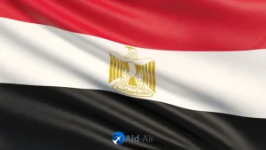Ägypten-Flagge